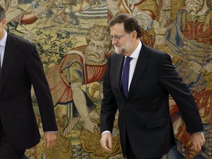 Directo: Rajoy después de su encuentro con el Rey