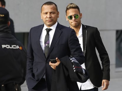 Neymar declara a l’Audiència Nacional per estafa i corrupció