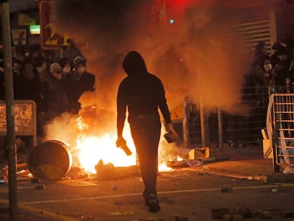 Una imagen de las calles de Hong Kong