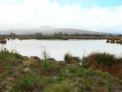 El lago de Chalco.