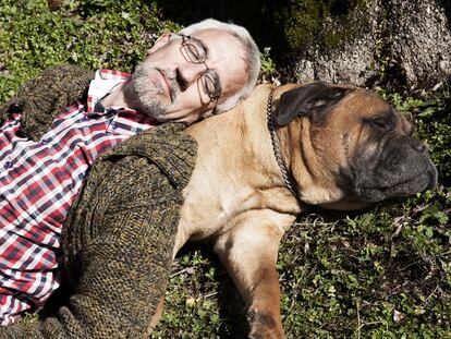 'Nano', el hermano de 'Truman' y su dueño, Federico Baudin.