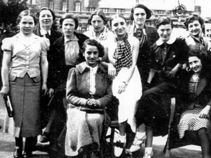 Las 'mamás belgas' en mayo de 1937.
