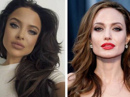 Mara Teigen y Angelina Jolie.