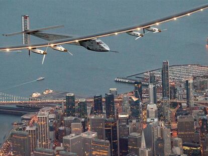El avión solar aterriza este jueves en Sevilla procedente de Nueva York