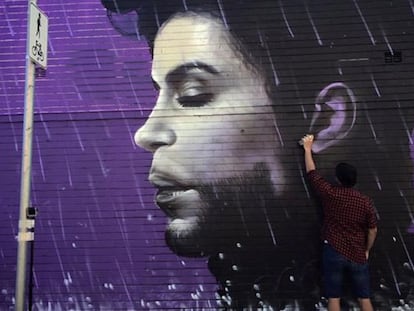 Vídeo en 'time-lapse' del grafiti de Prince de Mr. G, en Sidney.