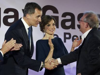 Sus Majestades los Reyes de España en la entrega de los Premios Ortega y Gasset