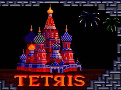 Una imagen del Tetris de 1988.