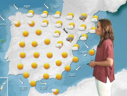 Predicción meteorológica para el sábado 11 de junio