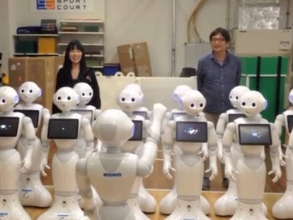 Un coro de robots interpreta la novena de Beethoven