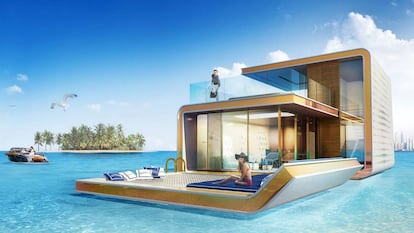 Se vende casa flotante con vistas al fondo del mar