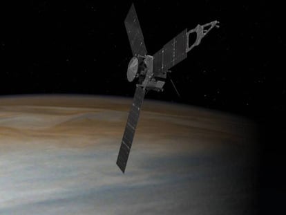 Juno mirará bajo las nubes que ocultan los secretos de Júpiter.