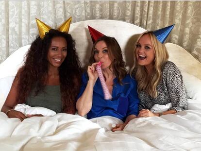 Mel B, Emma Bunton y Geri Horner, anuncian su retorno.