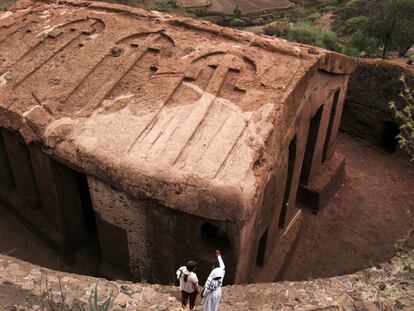 Lalibela (Etiopía), la ciudad roja