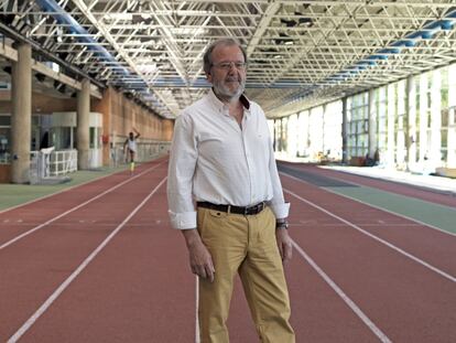 El psicólogo Pablo del Río, en el Centro Superior de Deportes de Madrid.