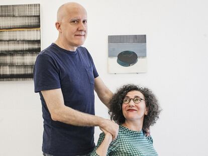 Juan Uslé y Victoria Civera, pintura a cuatro manos