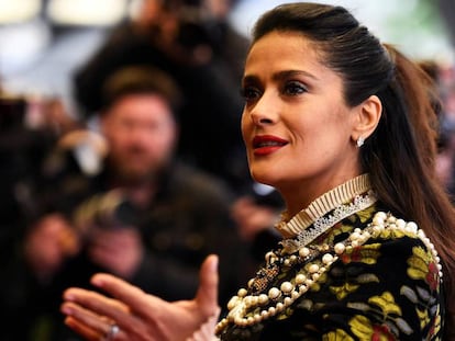 La actriz Salma Hayek.