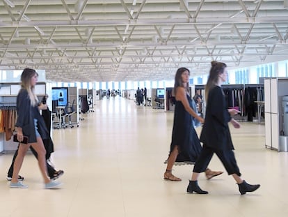La sala central de diseño, de 6.000 metros cuadrados.