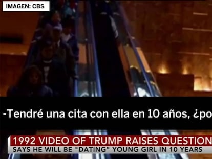 Cuando Donald Trump ‘se insinuó’ a una niña