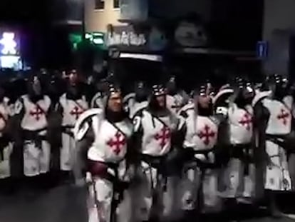 El desfile de Caravaca de la Cruz, en Murcia, de 2015.