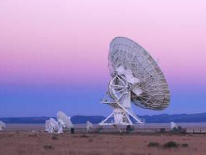 La antenas del Very Large Array (VLA), en EE UU.