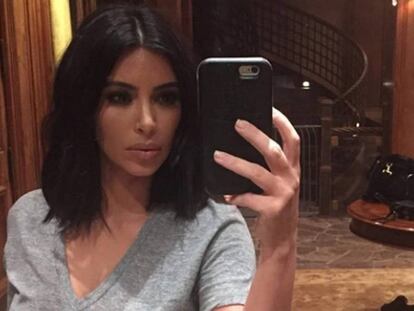 Kim Kardashian.