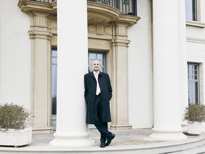 Martínez-González, en el campus del IESE Business School de Barcelona, el pasado enero.