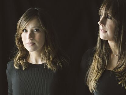 La actriz Marta Etura, a la izquierda, protagoniza El guardián invisible, película basada en la novela homónimade la escritora Dolores Redondo.
