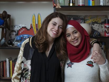 Julieta Cherep (izquierda) y Hala Alahi.