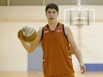 Rubén Martín representó a España en los Special Olympics.