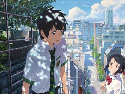 Fotograma de la película 'Your Name' (2016), de Makoto Shinkai.