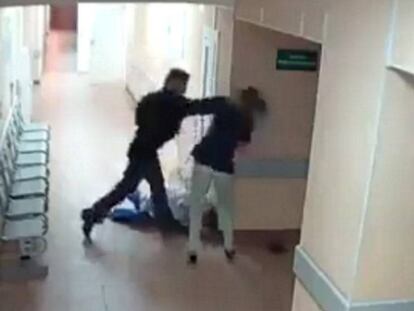 Imagen del vídeo difundido por Facebook