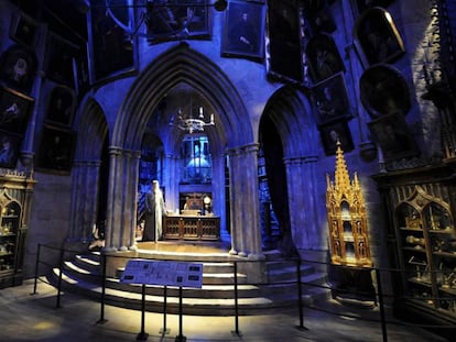 El despacho de Dumbledore en el Warner Bros Studio Tour London.