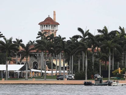 Mar-a-Lago, la residencia de Trump en Florida en la que ha recibido a Xi Jinping.