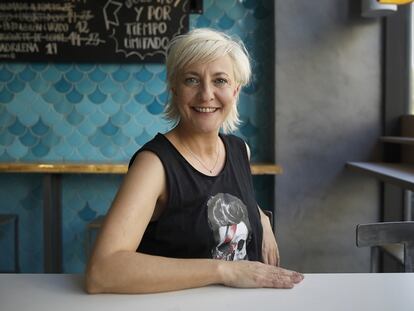 Eva Hache, en el restaurante Kulto.
