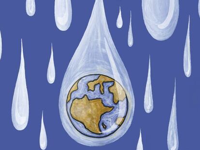 El octogenario hindú que ha salvado millones de gotas de agua