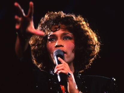 Whitney Houston, en una imagen de 1989.