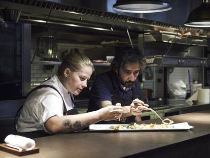 Kamilla Seidler y Diego Guerrero, complicidad gastronómica con estrella