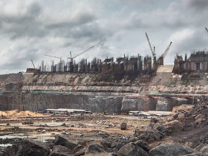 La presa de Belo Monte, en el río Xingú, será la tercera del mundo en generaciópn eléctrica cuando entre en servicio.