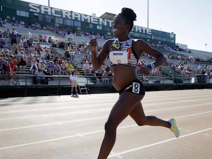 La atleta Alysia Montaño.