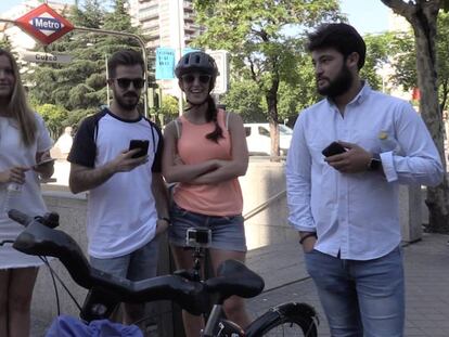 Carrera para probar el medio más eficaz