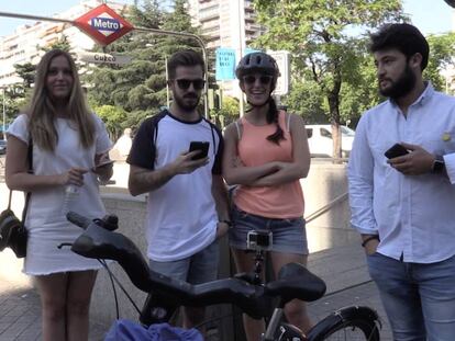 Carrera para probar el medio más eficaz