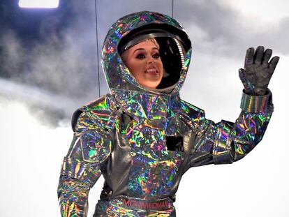 Katy Perry en la gala de los MTV VMAs 2017, en California (EE UU). En vídeo, los ganadores.