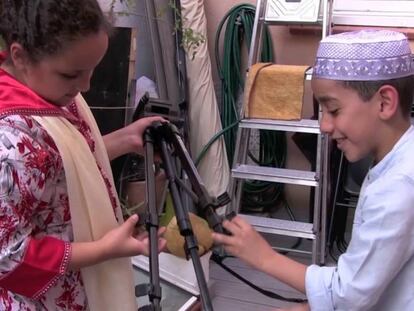 Salma e Ismael son solo niños