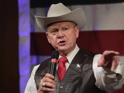 Roy Moore, candidato al Senado por Alabama.