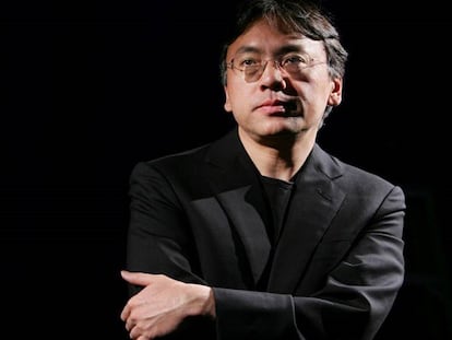 El autor Kazuo Ishiguro durante una entrevista.