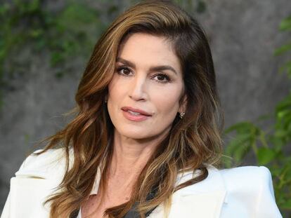 Cindy Crawford en el desfile de Chanel de París el pasado 3 de octubre.