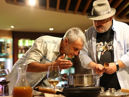 Sergio Dalma, cocinar pegados es bailar