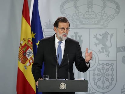 Las medidas de Rajoy ante la independencia de Cataluña