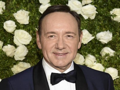 Kevin Spacey el pasado mes de junio, a su llegada a los premios Tony Awards en el Radio City Music Hall de New York.