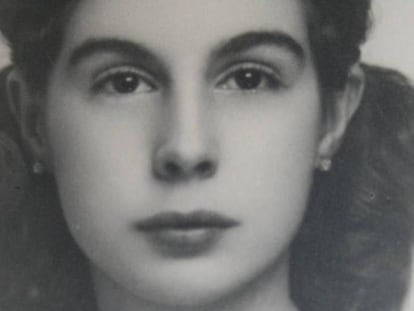 Ana María Pérez del Campo, en un retrato de la década de los 50.